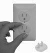 10-Pack Child Safety Outlet Plugs